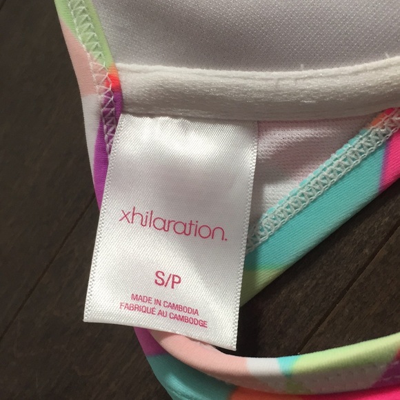 Xhilaration Geometric Swimsuit Top - Picture 3 of 4